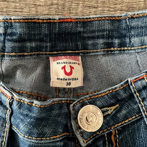 True Religion Men Skinny Jeans - Waist 30 - Picture 5 of 10